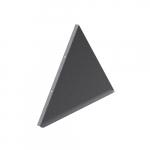 Заглушка крышки двускатной для лотка 600 мм, толщ. 1,0 мм, Сендзимир цинк