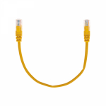 Шнур коммутационный патч-корд U/UTP, CAT 5e, RJ45-RJ45, 26AWG, LSZH, желтый, 0,15м REXANT Шнур коммутационный патч-корд U/UTP, CAT 5e, RJ45-RJ45, 26AWG, LSZH, желтый, 0,15м REXANT