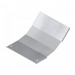 Крышка на угол вертикальный внутренний 45 градусов 50х150, R300, 1,0 мм, AISI 304