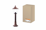 Светильник Прага Эл-11-73-075М 60 Вт Е27 напольный на стойке h-0.75 м медь, прозрачный плафон TDM Светильник Прага Эл-11-73-075М 60 Вт Е27 напольный на стойке h-0.75 м медь, прозрачный плафон TDM