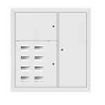 Щит этажный 8 кв. RAL9003 (1000х950х160) EKF Basic Щит этажный 8 кв. RAL9003 (1000х950х160) EKF Basic