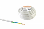 Провод ПВС 3х1 ГОСТ (20м), белый TDM Провод ПВС 3х1 ГОСТ (20м), белый TDM