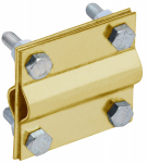 Зажим заземления крестообразный стержень-стержень латунь IEK (1/64) Зажим заземления крестообразный стержень-стержень латунь IEK (1/64)