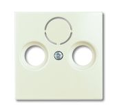 Центр. плата антен. розетка для коакс. кабеля с/у пластик белый IP20 ABB Basic 55 Центр. плата антен. розетка для коакс. кабеля с/у пластик белый IP20 ABB Basic 55