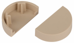 Заглушка ЭРА EC-KK-20-12-B для полукруглого кабель-канала бежевая 20х12мм 2шт/комплект Заглушка ЭРА EC-KK-20-12-B для полукруглого кабель-канала бежевая 20х12мм 2шт/комплект