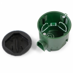 Коробка установочная 80-0550СКм углубленная безгалогенная (HF) 68х60 с саморезами и крышкой (8шт/уп) Промрукав Коробка установочная 80-0550СКм углубленная безгалогенная (HF) 68х60 с саморезами и крышкой (8шт/уп) Промрукав