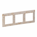 Рамка 3гн ампир крем Valena LIFE Legrand Рамка 3гн ампир крем Valena LIFE Legrand
