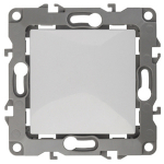 Выключатель 1кл с/у белый без м.лапок механизм 12-1001-01 Эра12 ЭРА (1/10/100) Выключатель 1кл с/у белый без м.лапок механизм 12-1001-01 Эра12 ЭРА (1/10/100)