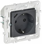 Розетка 1гн с З/К+USB C шторки с/у титан механизм 16А 18Вт SK-R17T SKANDY IEK (1/10/100)