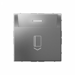 Выключатель карточный с/у сталь механизм быстрозажим без задержки времени ArtGallery Systeme Electric