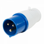 Вилка переносная силовая ССИ-013 2Р+РЕ 16А 220В IP44 REXANT (1/1/120)