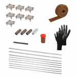 Комплект заземления с заострением 3x3м REXANT Комплект заземления с заострением 3x3м REXANT