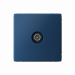 Розетка 1гн ТВ оконечная с/у аквамарин механизм ArtGallery Systeme Electric (1/5/20)