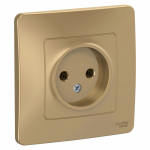 Розетка 1гн без З/К с/у титан 16А Blanca Systeme Electric