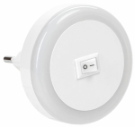 Ночник светодиод 006 круг 220В LIGHTING IEK (1/10/100)