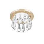 Светильник Кристалл/Золото, Gu5.3 Gauss Brilliance 1/30 СНЯТ Светильник Кристалл/Золото, Gu5.3 Gauss Brilliance 1/30 СНЯТ