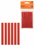 Клеевые стержни универсальные красные, 11 мм x 100 мм, 6 шт, "Алмаз" TDM Клеевые стержни универсальные красные, 11 мм x 100 мм, 6 шт, "Алмаз" TDM