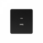 Розетка USB+tapeC шторки с/у оникс механизм с рамкой 5В/2,4А 5В/3А быстрая зарядка MIELE ROUND 16А KRANZ (1/80) Розетка USB+tapeC шторки с/у оникс механизм с рамкой 5В/2,4А 5В/3А быстрая зарядка MIELE ROUND 16А KRANZ (1/80)