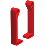 Комплект торцевых заглушек, правая + левая, H 80, полиэтилен RAL3020 ДКС Комплект торцевых заглушек, правая + левая, H 80, полиэтилен RAL3020 ДКС