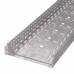Лоток кабельный листовой 3000x400x80 сталь с перфорированной боковой стенкой толщ.1мм ПРОМРУКАВ Лоток кабельный листовой 3000x400x80 сталь с перфорированной боковой стенкой толщ.1мм ПРОМРУКАВ