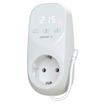 Терморегулятор pt 16 в розетку для электр обогрев 16А 3000 ВА Welrok (1)