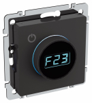 Терморегулятор электронный с индикацией с/у черный механизм ТС10-1-БрЧ BRITE IEK (1/8/80) Терморегулятор электронный с индикацией с/у черный механизм ТС10-1-БрЧ BRITE IEK (1/8/80)