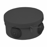 Коробка открытой установки настенно-потолочная 85x85x85x40мм черный с крышкой IP54 EKF PROxima Коробка открытой установки настенно-потолочная 85x85x85x40мм черный с крышкой IP54 EKF PROxima