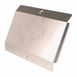 Крышка угла вертикального внешнего 90 градусов Стандарт INOX (AISI 409) 400 Промрукав Крышка угла вертикального внешнего 90 градусов Стандарт INOX (AISI 409) 400 Промрукав