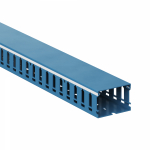 Короб перфорированный, синий RL12 60x40