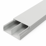 Кабель-канал монтажный 2000x30x10мм пластик серый 1 перегород. ПРОМРУКАВ