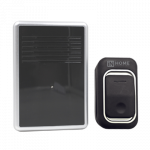 Звонок беспроводной ЗБ-10 38 мелодий с регулировкой звука, подсв., IP44 сереб-черный IN HOME (1/60) Звонок беспроводной ЗБ-10 38 мелодий с регулировкой звука, подсв., IP44 сереб-черный IN HOME (1/60)