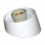 Основание косое/наклонное керам. патрон (белое) НББ 64-60/НББ 04-60-002/НБП 01-60-004 (4/100)