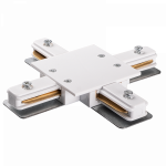 Коннектор белый X -обр. (встраиваемый) PTR/R CX-WH Jazzway Коннектор белый X -обр. (встраиваемый) PTR/R CX-WH Jazzway