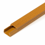 Кабель-канал  15х10мм пластик дерево (бук) ПРОМРУКАВ