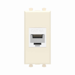 Накладка/вставка для настен. кабель-канала rj45 бежевый DKC