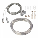 Подвес токопроводящий ARL-2x2m Set SILVER (Pad 9x2mm, 2x18AWG) (Arlight, провод 2x0.75) Подвес токопроводящий ARL-2x2m Set SILVER (Pad 9x2mm, 2x18AWG) (Arlight, провод 2x0.75)