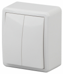 Выключатель 2кл о/у белый IP20 11-1204-01 Эксперт ЭРА (16/160/3200) Выключатель 2кл о/у белый IP20 11-1204-01 Эксперт ЭРА (16/160/3200)