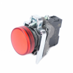 Сигнальная лампа в сборе модульная 22 мм красная 24В DC