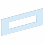 Передняя панель распределительного шкафа 650x250 пластик Schneider Electric Prisma G Передняя панель распределительного шкафа 650x250 пластик Schneider Electric Prisma G