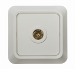 Розетка 1гн ТВ о/у белый IP20 7027 Bolleto IN HOME (1/10/200) Розетка 1гн ТВ о/у белый IP20 7027 Bolleto IN HOME (1/10/200)