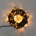 Гирлянда "Твинкл Лайт" 20 м, черный каучук, 240 диодов, теплый белый IP65 Neon-Night (1/1/5)