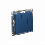 Выключатель 3кл с/у аквамарин AtlasDesign Systeme Electric (1/20) Выключатель 3кл с/у аквамарин AtlasDesign Systeme Electric (1/20)