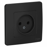 Розетка 1гн без З/К с/у антрацит 16А Blanca Systeme Electric