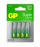 Элемент питания LR6 (АА) алкалиновый Super G-Tech бл 4шт 15AA21-2CRSBC4 GP (4/40/320) 19716