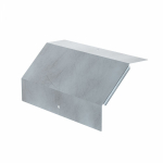 Крышка угла вертикального внешнего 90 градусов Профи INOX (AISI 316) 600х100 (1,0 мм) Промрукав