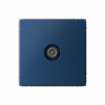 Розетка 1гн ТВ проходная с/у аквамарин механизм ArtGallery Systeme Electric (1/5/20)