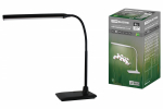 Светильник светодиодный настольный СН-28, 6 Вт, сенсор-диммер, 5000 К, 220 В, черный, TDM Светильник светодиодный настольный СН-28, 6 Вт, сенсор-диммер, 5000 К, 220 В, черный, TDM