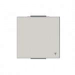 Клавиша одинарная перекидная для выкл-ля/кнопки символ «свет» пластик матовая IP20 ABB