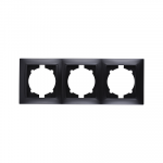 Рамка 3гн графит Лама TDM Рамка 3гн графит Лама TDM