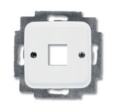 Плата центральная (накладка) для 1-го разъёма Modular Jack (артикулы 0210, 0211 и 0219), серия Reflex SI, цвет альпийский белый Плата центральная (накладка) для 1-го разъёма Modular Jack (артикулы 0210, 0211 и 0219), серия Reflex SI, цвет альпийский белый
